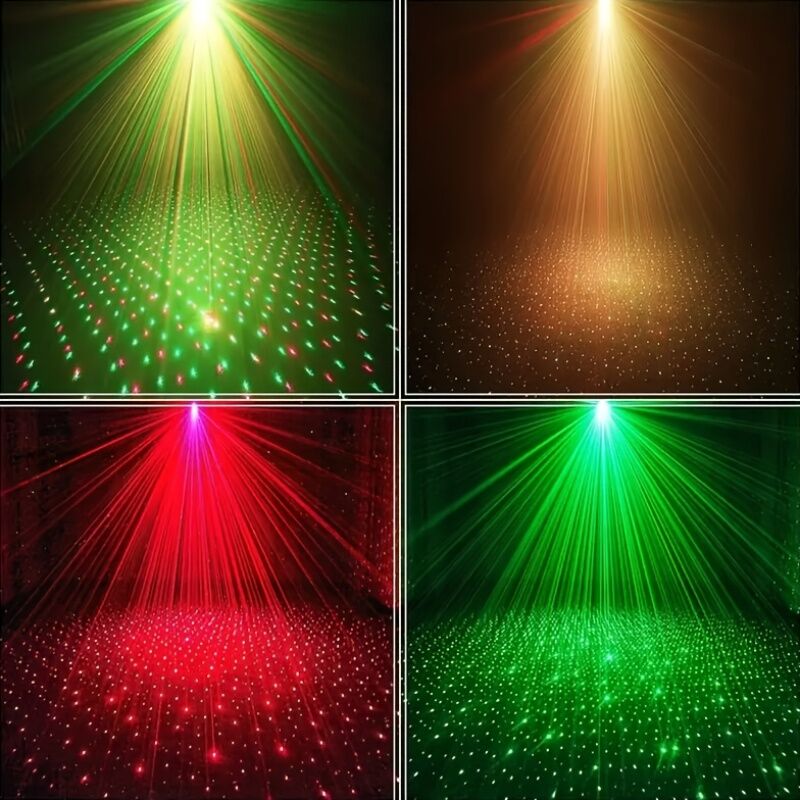 Starlight laser party light - Colorful starry sky projection effect, designed for parties and family gatherings, Christmas holiday atmosphere light | Party lighting expert | Holiday gift selection