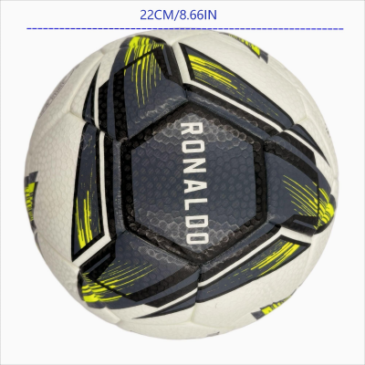 A green devil whirlwind No.5 football, PU fit material, wear-resistant and explosion-proof, including pump+air needle+net bag, Christmas Boxing Day gift，SOCCER