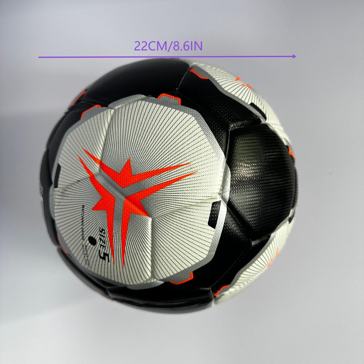 A new year's gift for my son, which is made of wear-resistant and non-slip PU material, is Christmas Boxing Day soccer