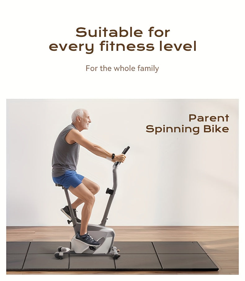 Thickened Foldable Fitness Mat｜Anti-Slip Home Exercise Mat for Treadmill and Yoga, Multi-Functional Silent Floor Protector