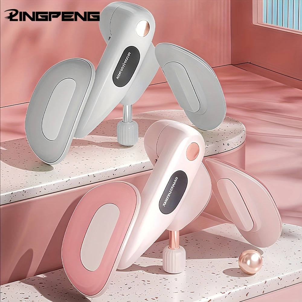 Adjustable Resistance Leg Trainer｜Home 360-Degree Rotatable Shaping, Anti-Slip Spring Strength Workout for Thighs and Arms（green）