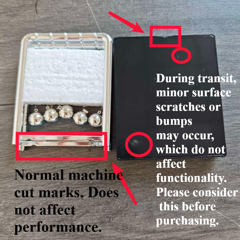 Newton's Cradle, made of durable PP material, is both a desktop physics demonstration pendulum and a stress-relieving decorative piece for offices and homes, ideal as a creative gift.