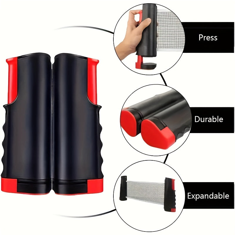 Easy-to-Install Durable Racket: 3-Step Assembly, 5-Layer Composite Wood, Ergonomic Non-Slip Grip for Long-Lasting Comfortable Sports Experience