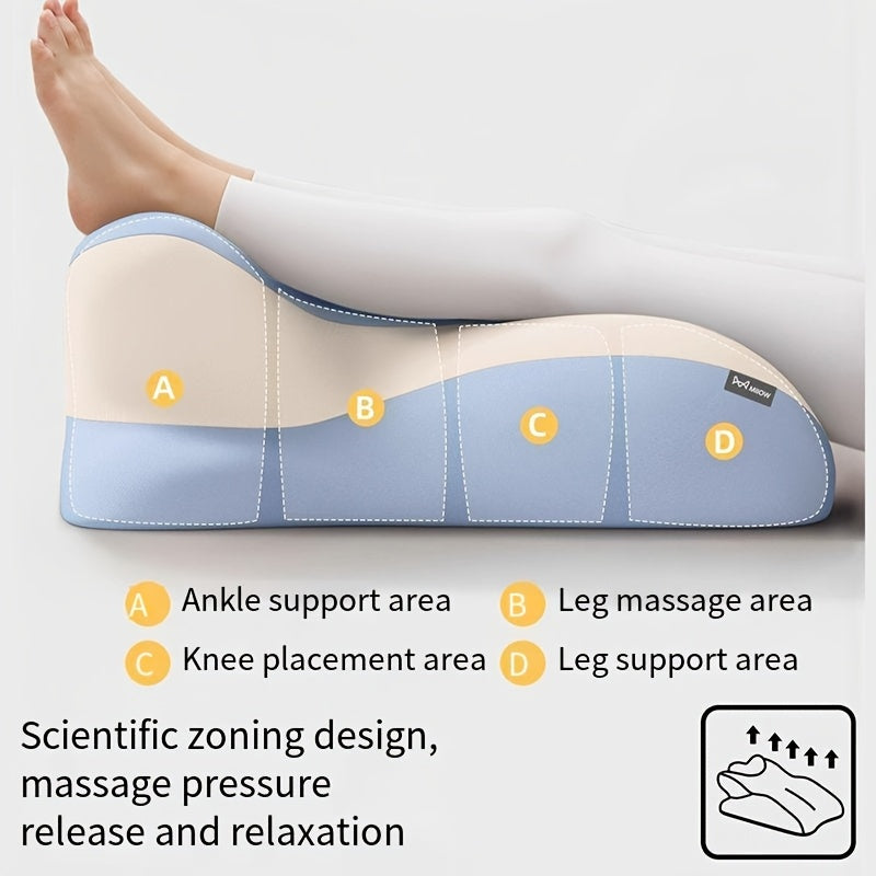 Bed Stomach-Sleep Pillow - Multi-functional Prone Position Pillow for Stomach Sleeping, Phone Use, Reading, Couples Fun Play, Intimacy Aid for Couples, Bed Hip Elevation Tool, Pā Pā Pillow（YELLOW）