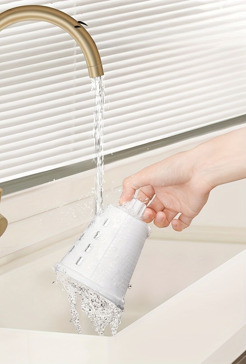 Three-Step Hand-Crank Ice Crusher｜Transparent Ice Box for Visible Operation, Anti-Slip Effort-Saving Design, 23.5cm Compact Body for Ice Making Anywhere