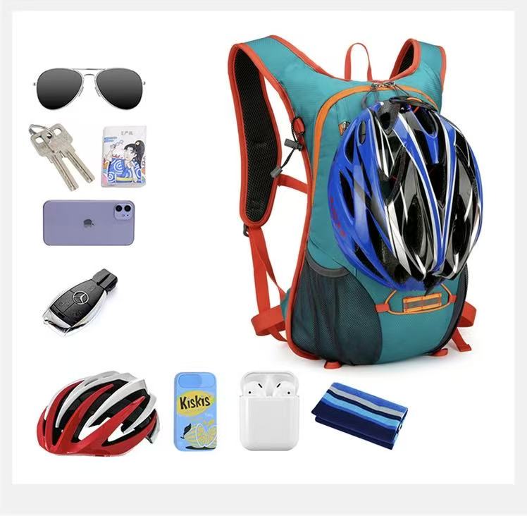 Drak bule Large-Capacity Storage Backpack, featuring a main compartment with multiple organized pockets for efficient item arrangement. Ideal for daily commuting and short trips, offering practical and convenient storage solutions.