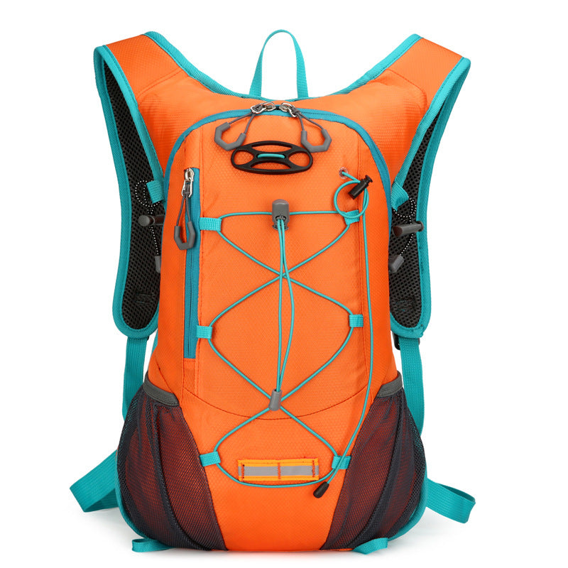 Drak bule Large-Capacity Storage Backpack, featuring a main compartment with multiple organized pockets for efficient item arrangement. Ideal for daily commuting and short trips, offering practical and convenient storage solutions.