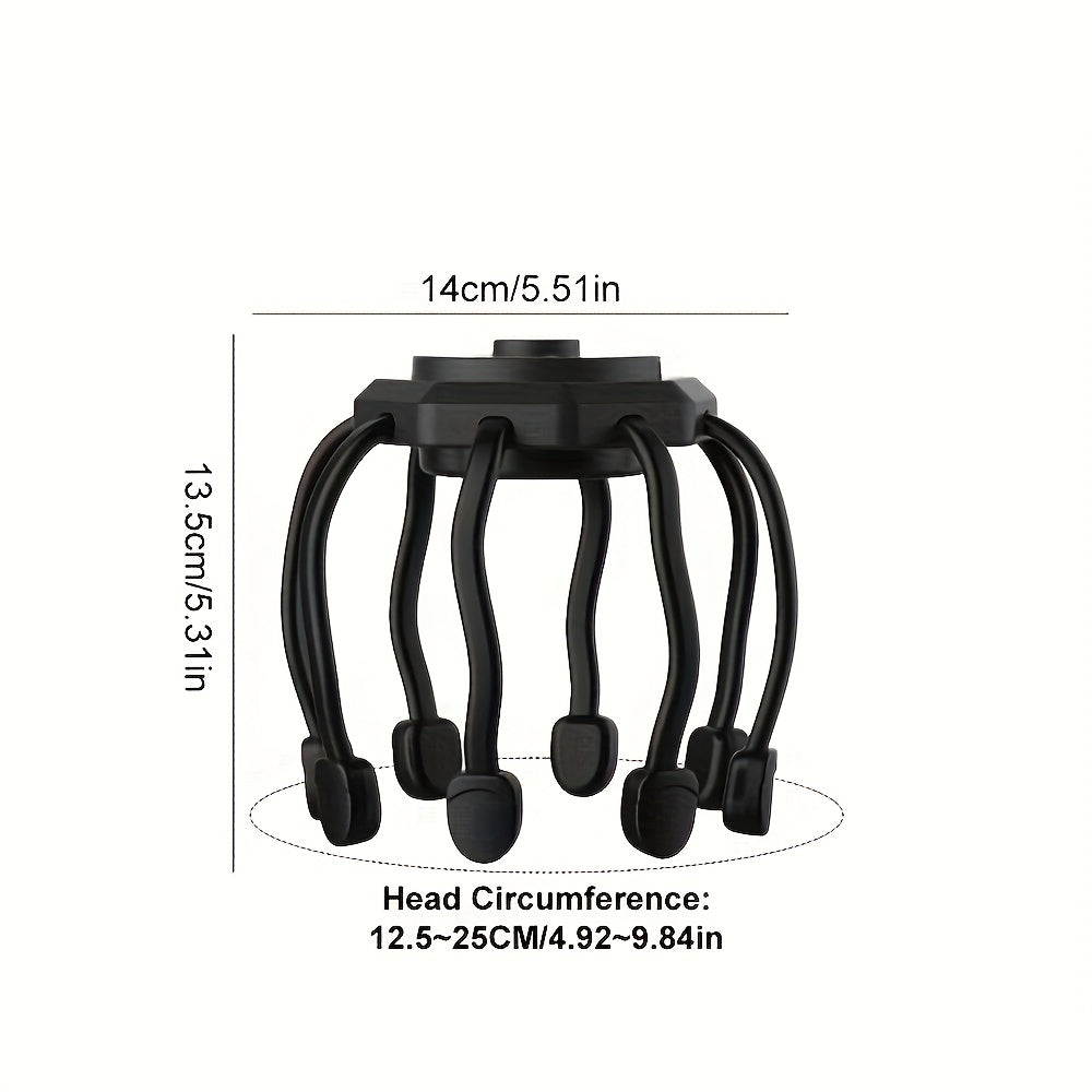 8-Claw Full-Coverage Smart Massager: Human-like Kneading, Immersive Head Relaxation