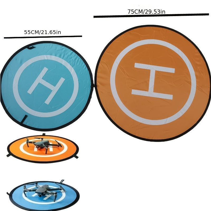 **Drone Quick-Fold Landing Pad + UV-Resistant Storage Bag Combo | Dual-Sided Takeoff/Landing, UV Protection & Shockproof, Ready-to-Go for Outdoor Aerial Photography, a Lightweight Protection System Designed for Pilots**（Yellow)）