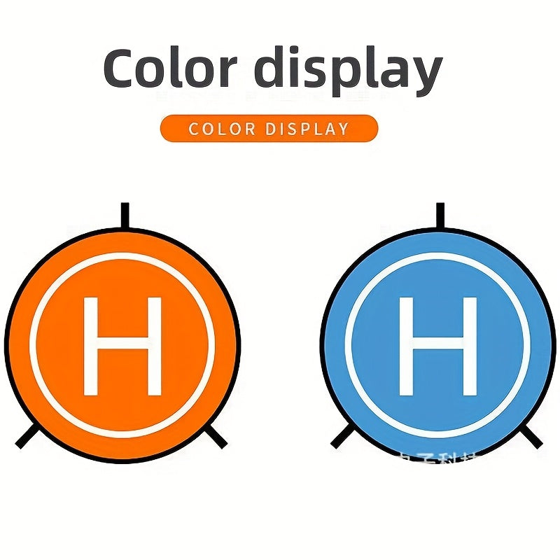 **Drone Quick-Fold Landing Pad + UV-Resistant Storage Bag Combo | Dual-Sided Takeoff/Landing, UV Protection & Shockproof, Ready-to-Go for Outdoor Aerial Photography, a Lightweight Protection System Designed for Pilots**（Yellow)）