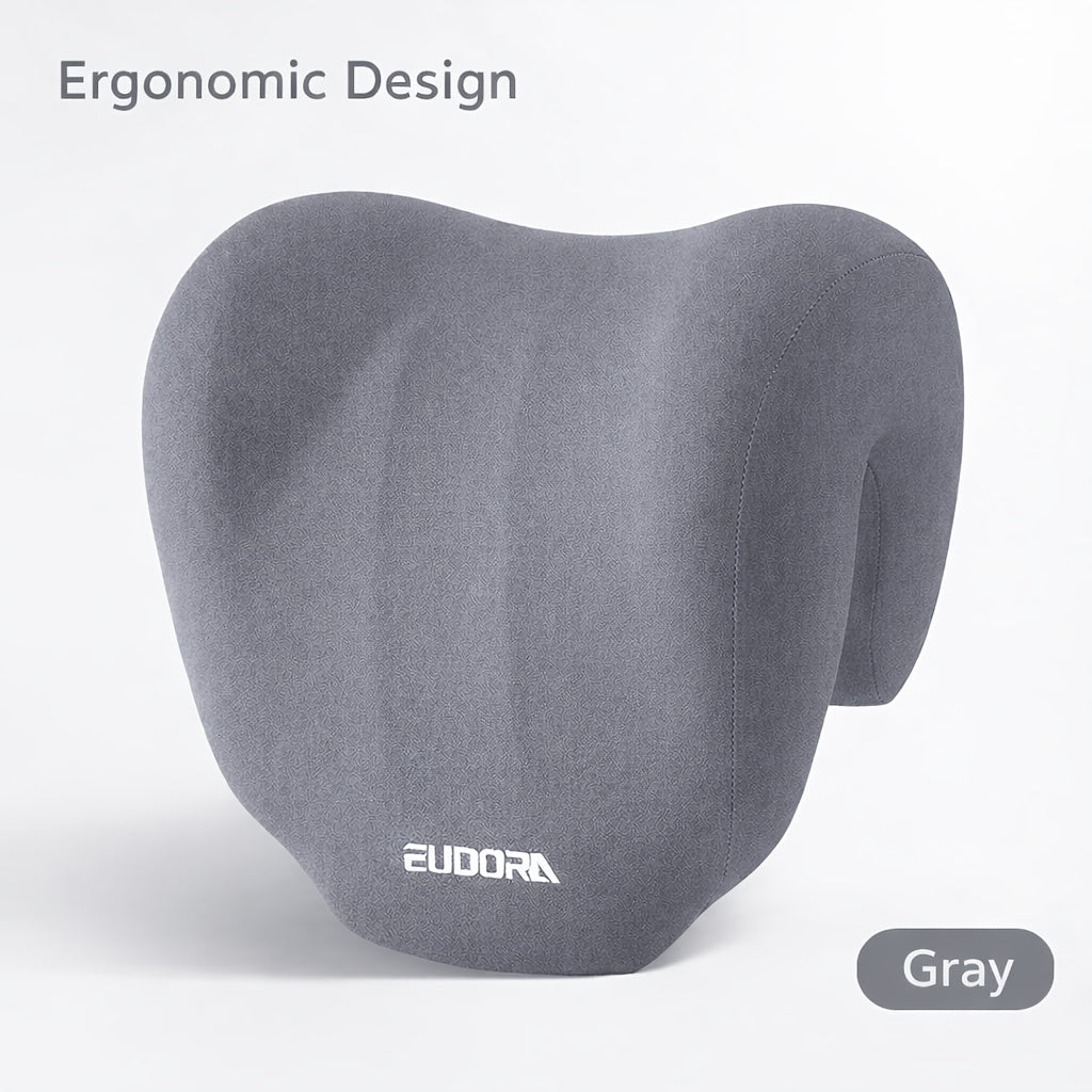 Ergonomic Multi-functional Nap Pillow - Desk Rest Pillow with Neck/Side Support, Memory Foam Cushion for Office, Home &amp; Travel(GRAY)