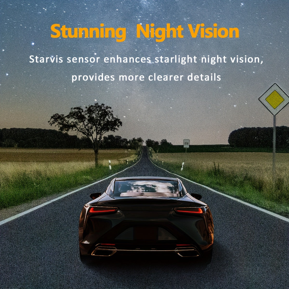 Super Memory Triple Cam Dash Cam! 32GB storage + 1080P HD triple lens, 170° panoramic coverage of front, cabin, and rear, 24/7 protection for your safe journey.