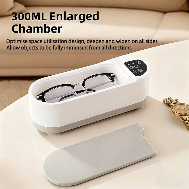 High-Frequency Vibration Cleaning Box｜Powerful Deep Clean・Low Noise & Energy-Saving・Restore Original Shine, Renewing Jewelry, Glasses & Delicate Items**