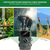 Hiking and hunting camera with night vision function, high-definition, 0.8s trigger, 120 ° wide-angle lens, used for outdoor camping, wildlife monitoring, home security monitoring, orchard monitoring (battery not included)