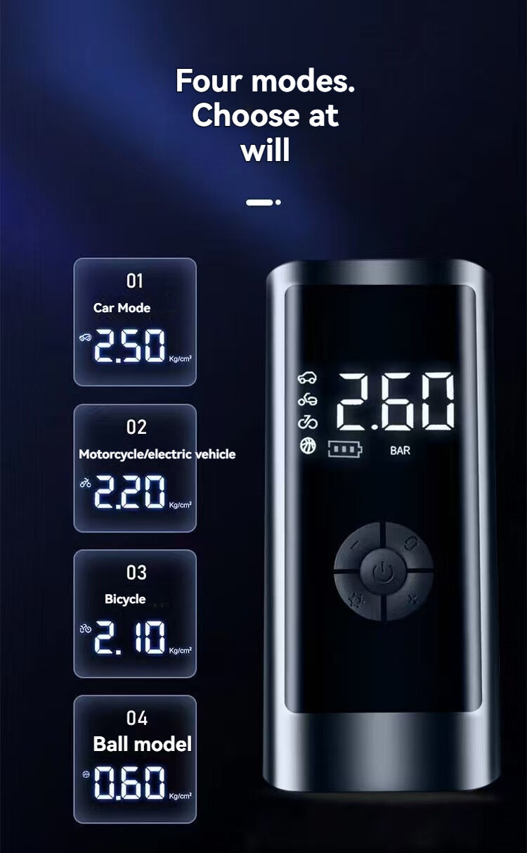 Car portable car motorcycle tire automatic inflator