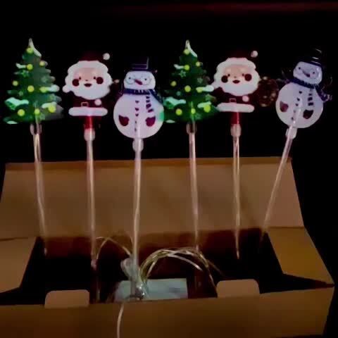 6-piece solar outdoor/indoor Christmas light strip with automatic switch function - solar lawn decoration, including ground stand, suitable for garden, courtyard, home - energy-saving LED brightness, no wiring required, holiday lighting, windproof and wat