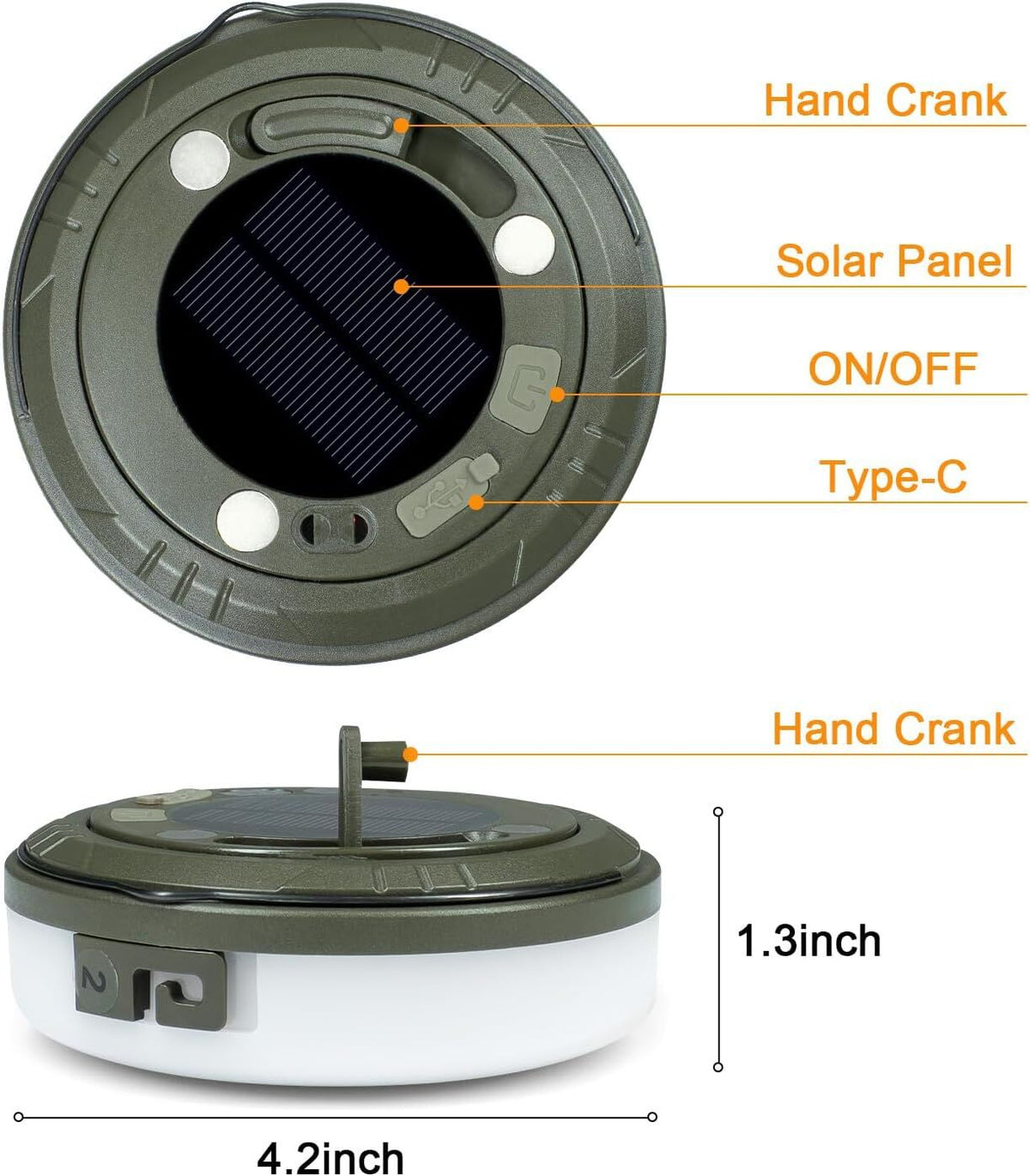 Solar Camping String Lights: 5-Mode IPX4 Waterproof USB/Solar Powered 2-in-1 for Outdoor Tents, Hiking & Party Decor
