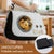 Printed Space Capsule Cat Bag, Large Capacity Crossbody Dog Bag, Universal Pet Bag for All Seasons
