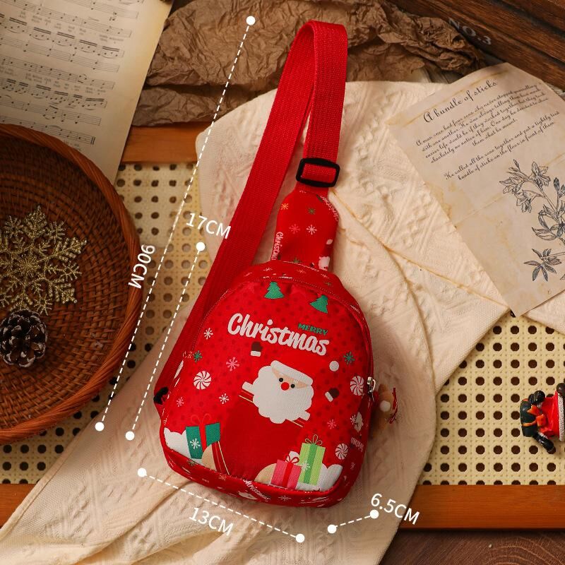 Christmas gifts Aussie Christmas Sling Bag -Santa-Themed, Adjustable & Compact for Festive Gifting & Styling(green)