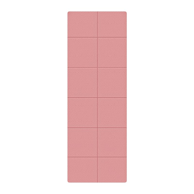 Portable Foldable Yoga Mat – Dual-Sided Non-Slip TPE Exercise Mat for Yoga, Pilates, Kids Nap & Travel (Pink) | Other Colors Available in Store