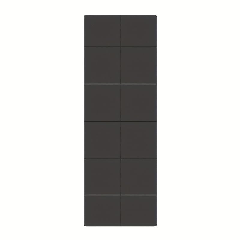 Portable Foldable Yoga Mat – Dual-Sided Non-Slip TPE Exercise Mat for Yoga, Pilates, Kids Nap &amp; Travel (Black) | Other Colors Available in Store