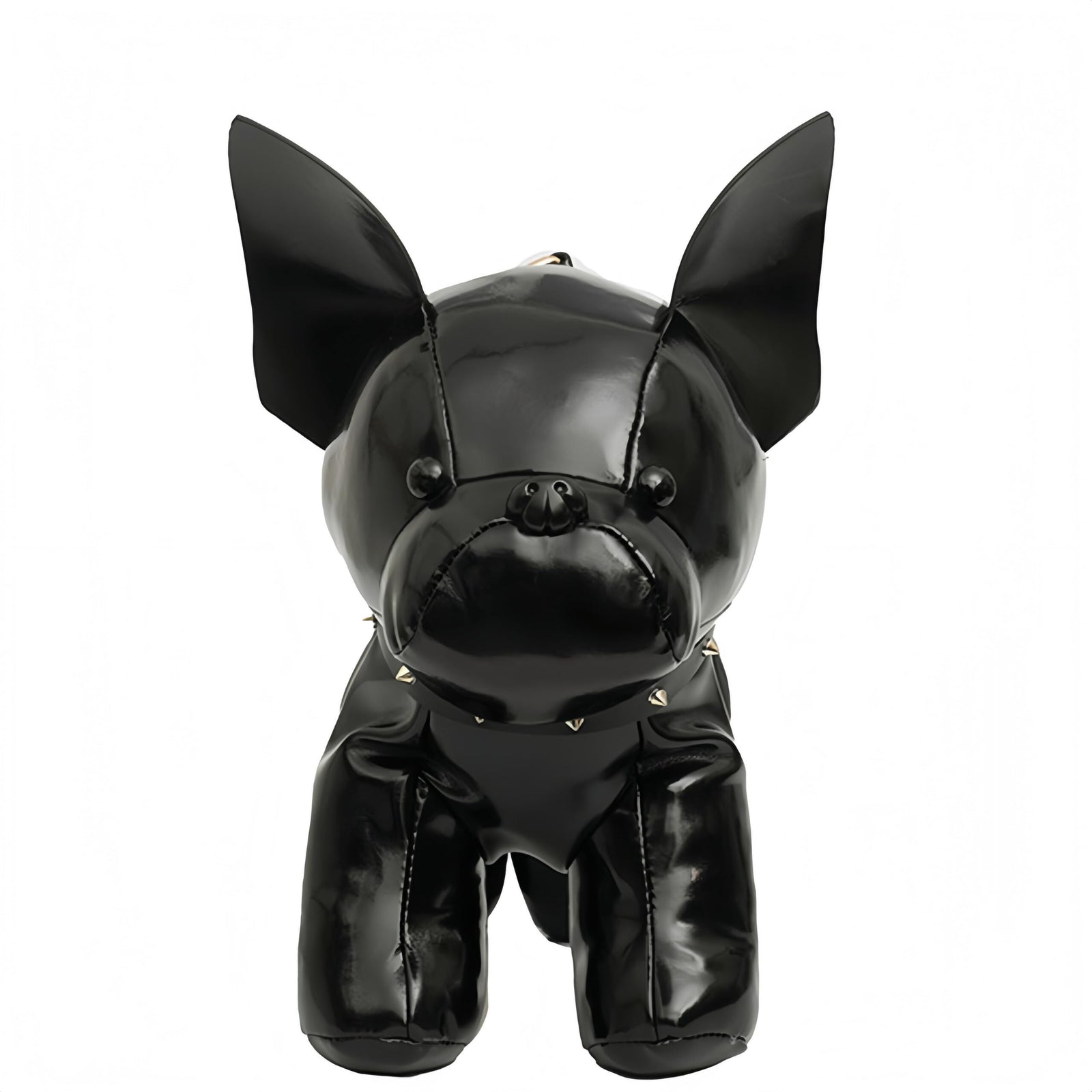 French Bulldog Shaped Bag – Cute Animal Crossbody Shoulder Bag with Adjustable Strap, PU Leather Dog Backpack for Women, Fashion Statement Accessory (Black)