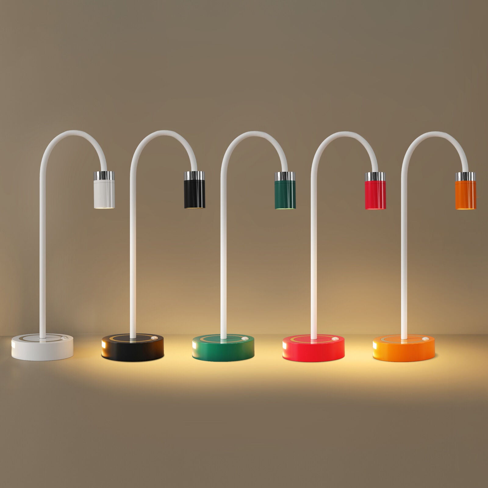 Rechargeable Motion Sensor Night Light – DIY Silicone Hose Lamp for Bedroom & Desk (Green) | Other Colors Available in Store