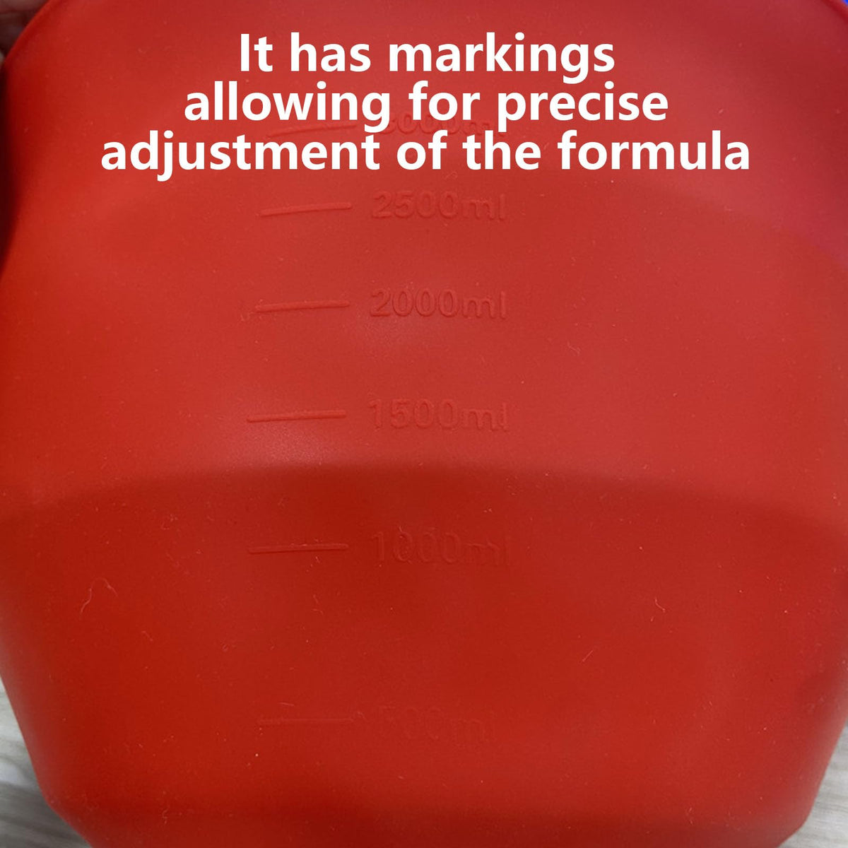 Silicone Bowl Liner for 4.5–5-Quart Stand Mixer – Food-Grade, Collapsible, Non-Stick Replacement Inner Bowl with Lid, Dishwasher Safe, Oven & Fridge Ready (Red)