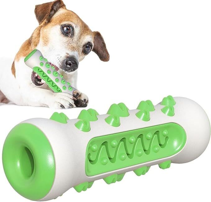 Dog Chew Toy: Durable Nylon &amp; TPR, Teeth Cleaning Bone for Aussie Dogs