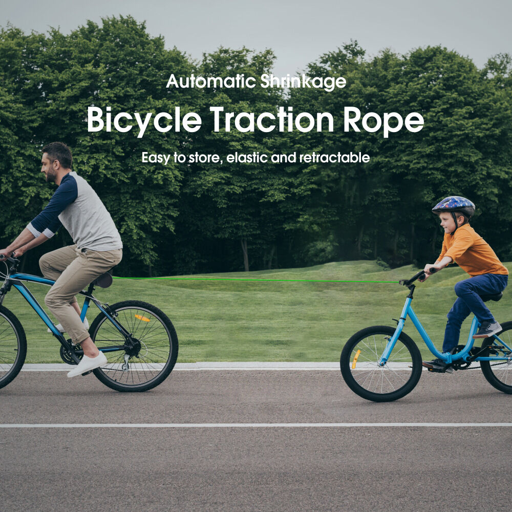 Elastic Parent-Child Bicycle Traction Rope: 2.5m, 200kg Load, For Shared Mountain & Leisure Rides in Australia