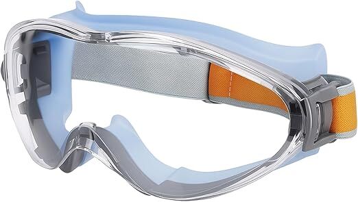 Christmas gifts Anti-Fog Safety Goggles, Outdoor Wind &amp; Dust Protection, Clear Vision Lab &amp; Work Goggles for Aussies(blue)