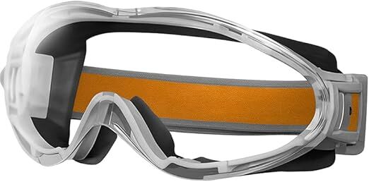 Christmas gifts Anti-Fog Safety Goggles, Outdoor Wind & Dust Protection, Clear Vision Lab & Work Goggles for Aussies(orange)