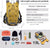 Small Hiking Backpack Lightweight Waterproof Daypack for Camping Cycling Fitness Outdoor Sports - Women Men Teens
