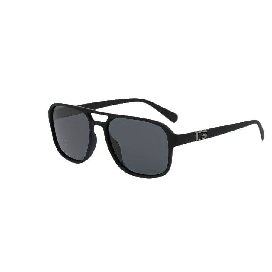 "Retro trend" classic box sunglasses-modified face, with no pressure, out of the street focus!