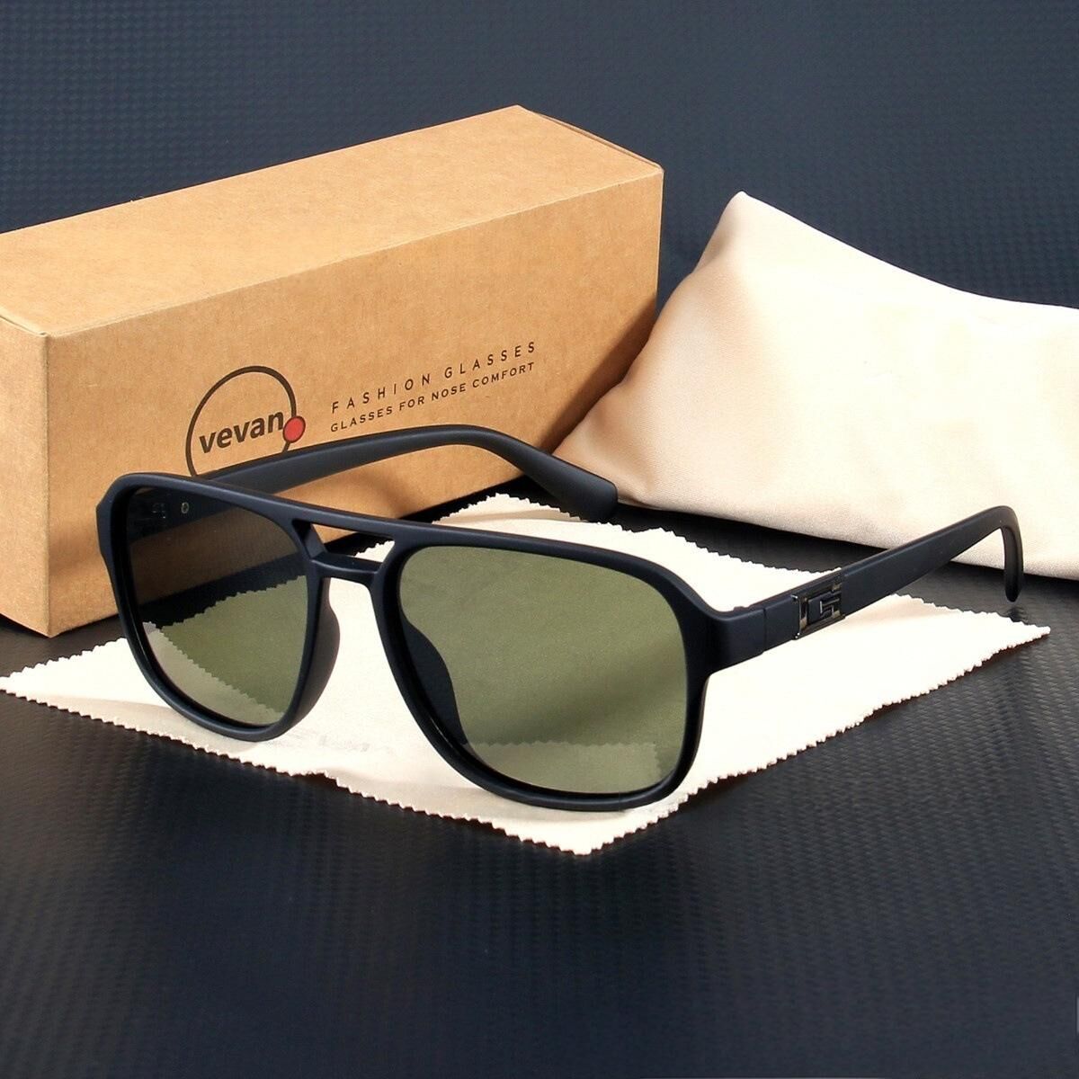 "Retro trend" classic box sunglasses-modified face, with no pressure, out of the street focus!