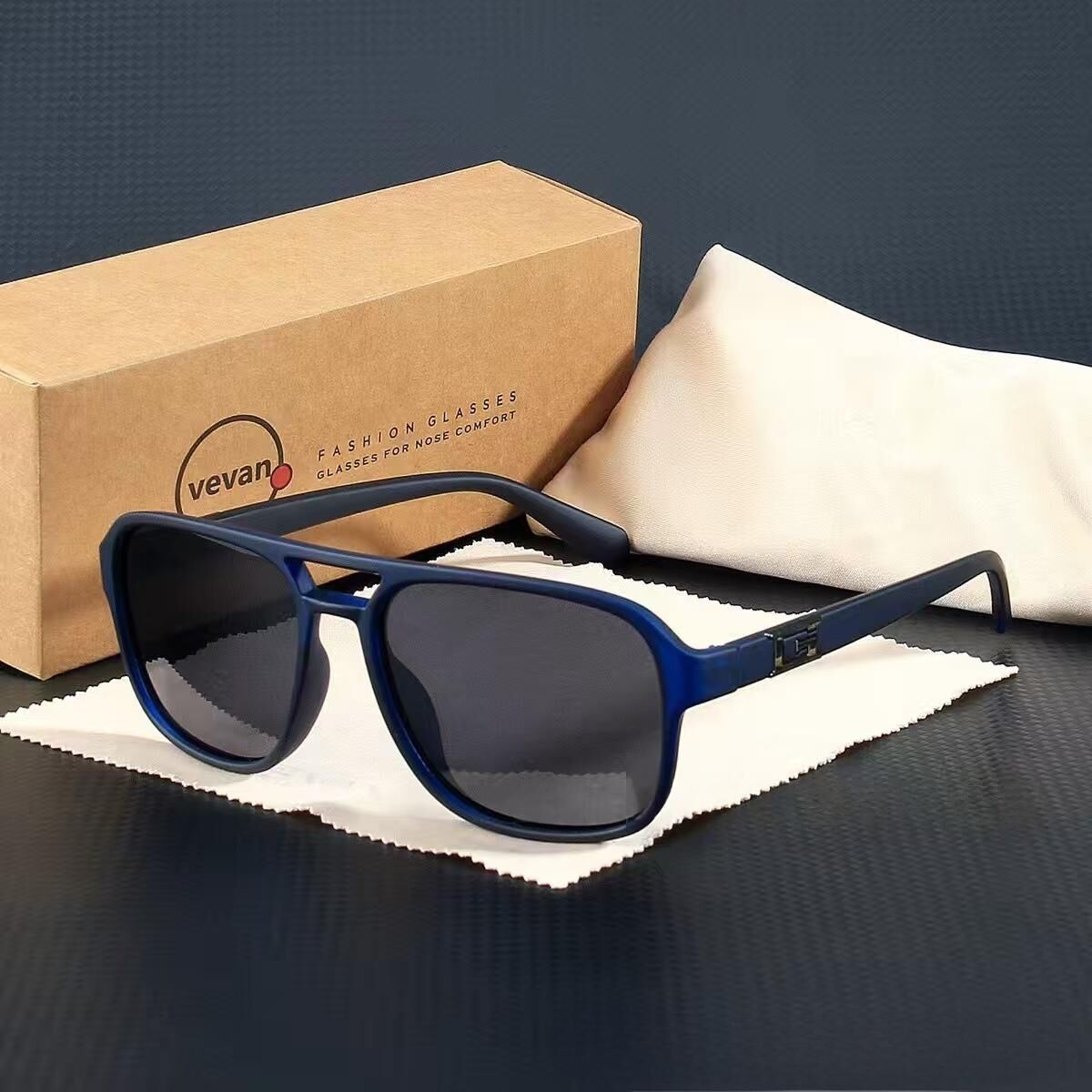 &quot;Retro trend&quot; classic box sunglasses-modified face, with no pressure, out of the street focus!