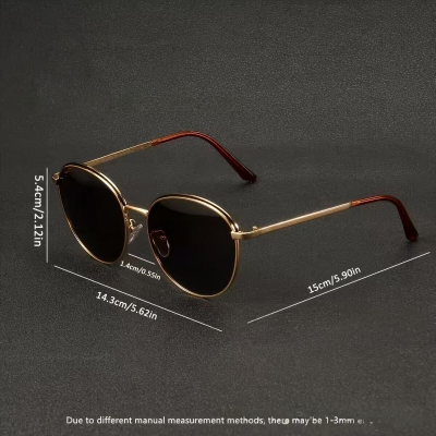 Minority design sense sunglasses-do not bump into individual styles, showing a unique fashion attitude!