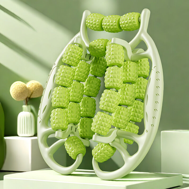 Christmas gift Muscle Relief Massage Roller: High-Density Foam Roller for Deep Tissue Relaxation, Fitness Recovery &amp; Home Use（green） 