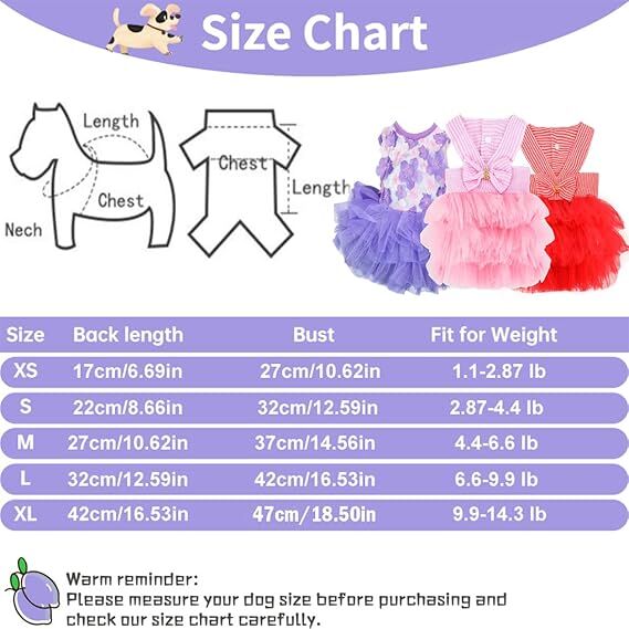 Pet products Fall Dog Dresses for Small Dogs Girl 3 Pack Summer Puppy Clothes Outfit Apparel Female Cute Cat Skirt