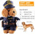 Pet products Pet Cosplay Outfit, Funny Dog Cat Party Costume Puppy Uniform Pet Cosplay Clothes for Halloween Christmas Theme Party