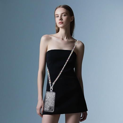 Christmas gifts 4PCS Boho Pattern Phone Crossbody Lanyard Set, Adjustable 65-118cm, Stylish & Durable for Universal Phone Models