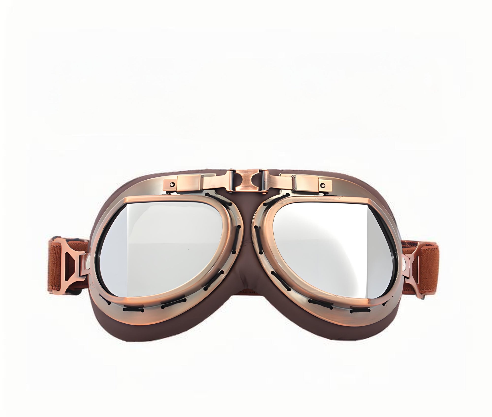 Christmas gifts for husband or boyfriend
 Vintage Steampunk Motorcycle Goggles-Retro Style, Dust & Wind Protection for Aussie Riders & Adventurers(silver)