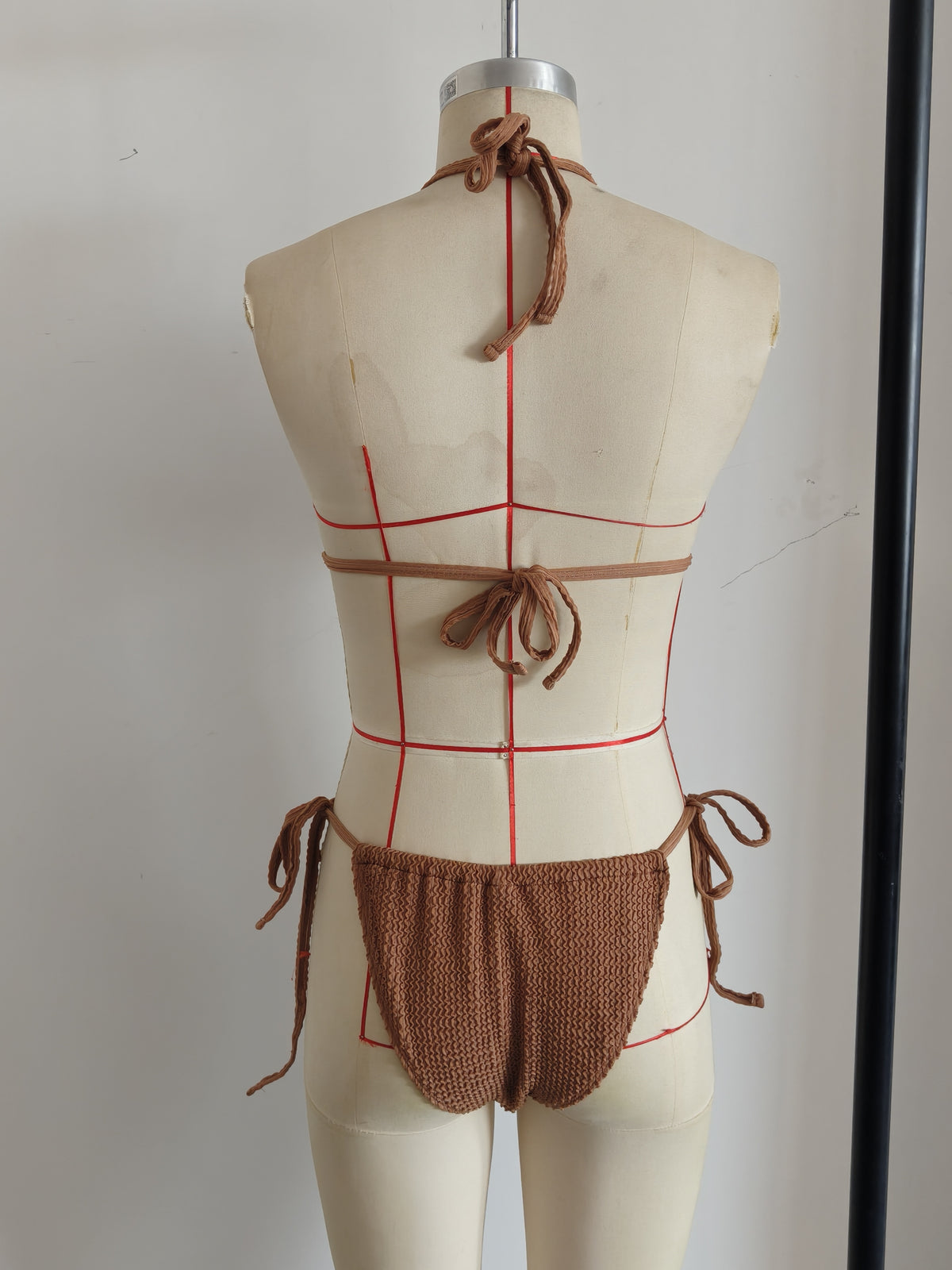 NEW Style Triangle Top Bikini Sexy Lady Mini Brazilian Swimwear Size L