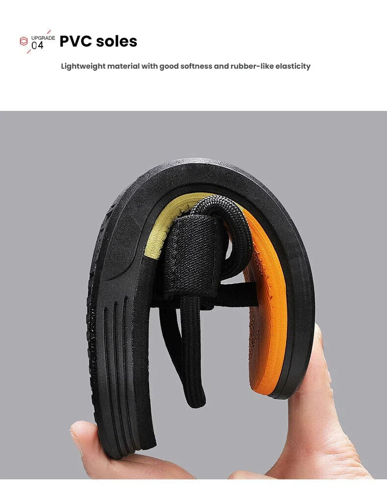 Men's Outdoor Non-Slip Sandals, 4-Color EVA Lightweight Thick-Sole Beach Slippers for Casual & Sports(royal blue)