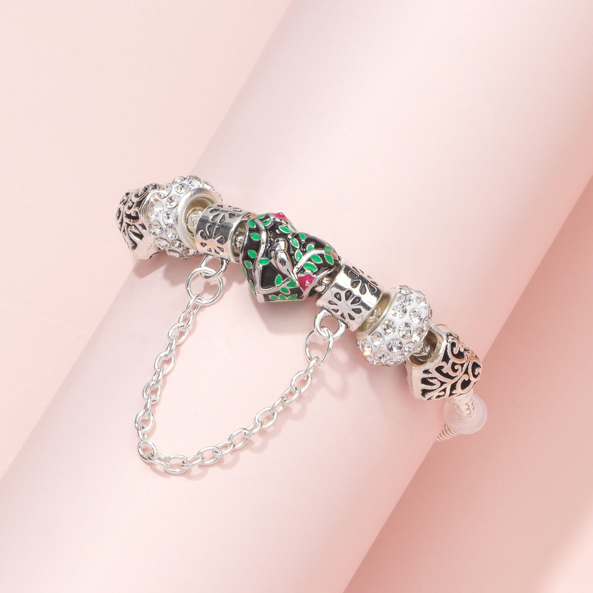 Love Bird Drip Oil Bracelet(20cm)