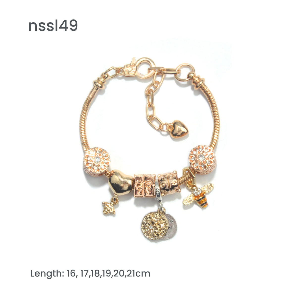 Charm Bracelets Mix &amp; Match Offer - 10 Styles with Cartoon, Vintage Elements, Buy 3 for Better Price(triple)