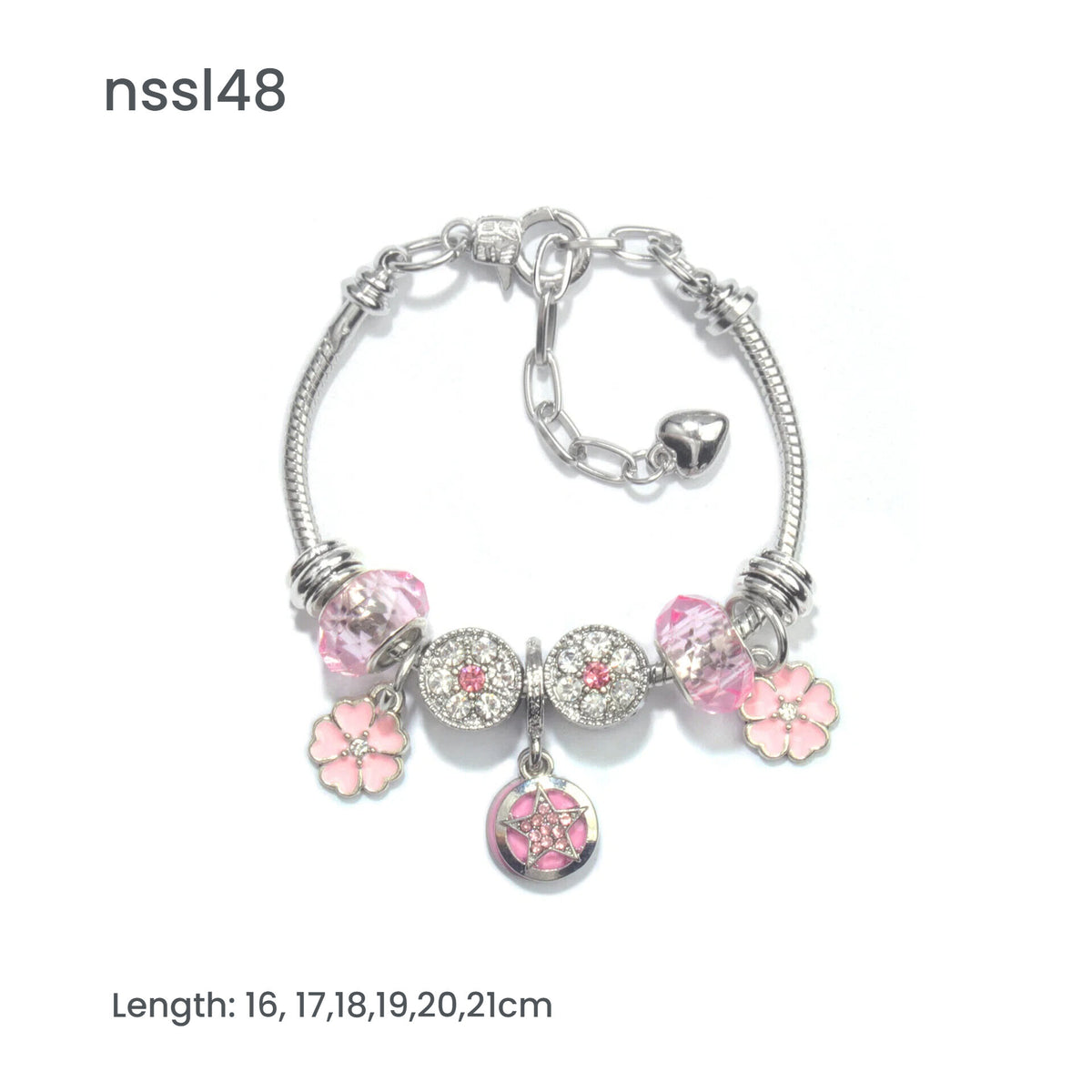 Charm Bracelets Mix & Match Offer - 10 Styles with Cartoon, Vintage Elements, Buy 3 for Better Price(triple)