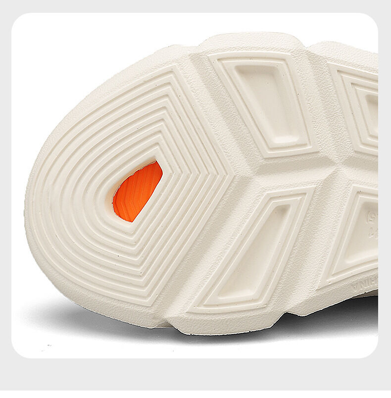 Men's Summer EVA Crocs with 3 Color Options - Breathable, Non-Slip, Comfortable Beach & Casual Sandals(white&purple)