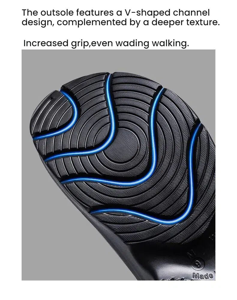 Men's Summer EVA Crocs with 3 Color Options - Breathable, Non-Slip, Comfortable Beach & Casual Sandals(black)