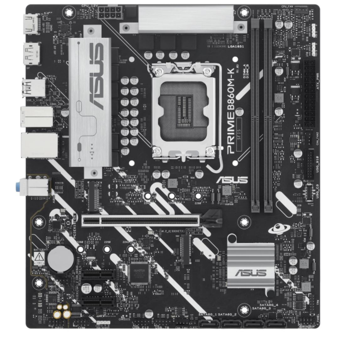 (System Build Only Non Retail Pack) ASUS PRIME B860M-K-CSM Intel LGA1851 Motherboard
